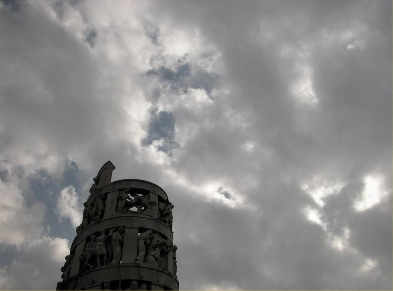 E alla fine della spirale......il cielo