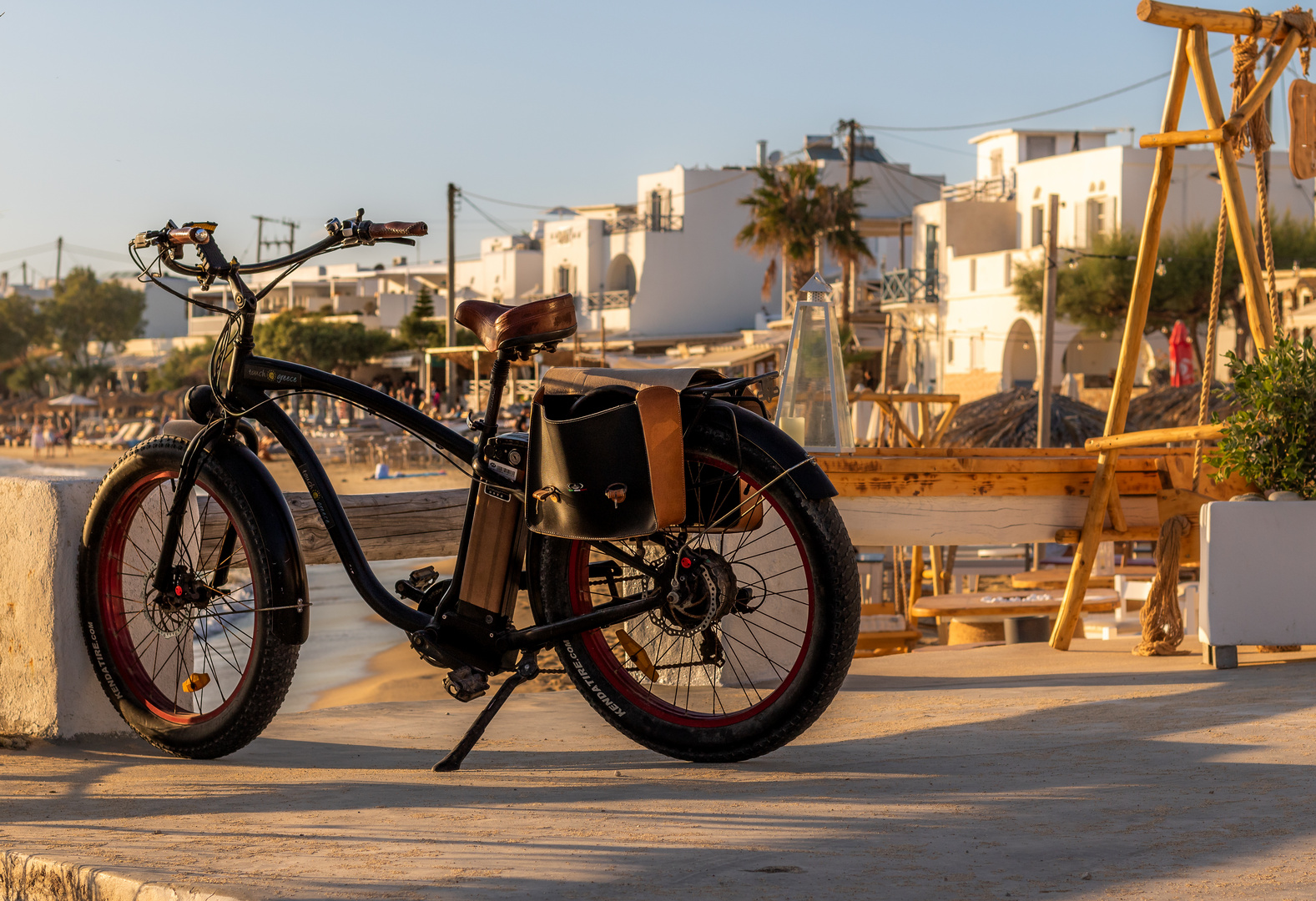 E-Bike auf Naxos