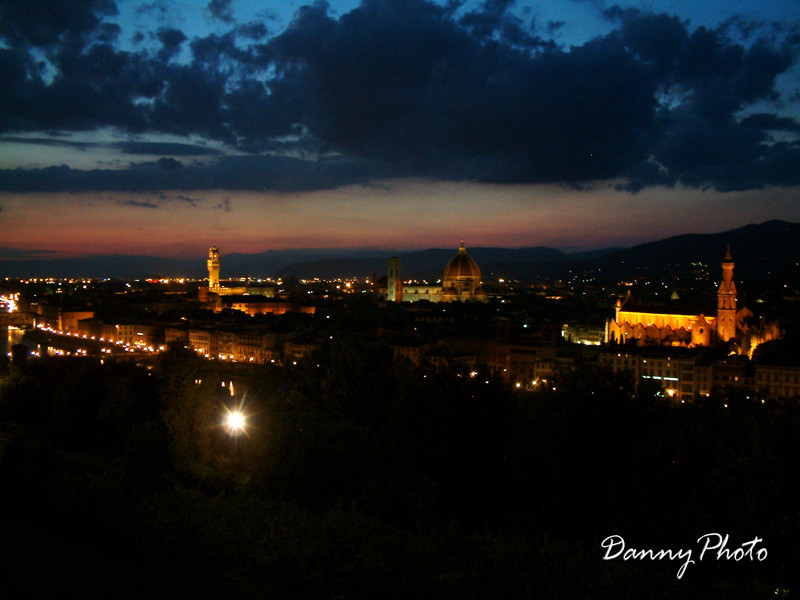 ..e così il giorno salutò Firenze!