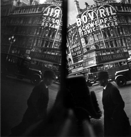 E. Haas - reflection - London 1949