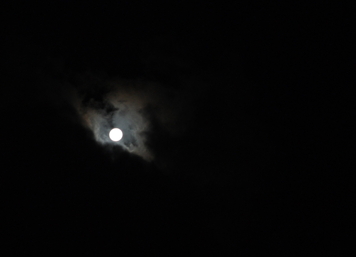 e la luna bussò alle porte del buio