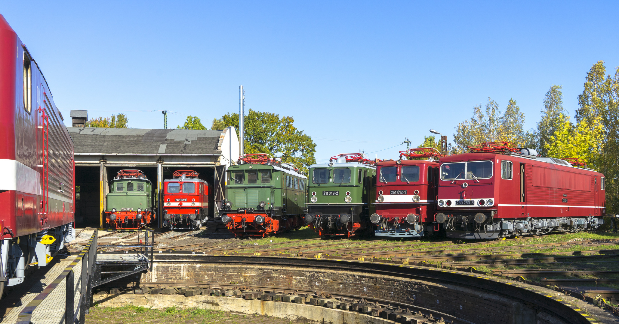 E-Lok-Parade im TEV Weimar