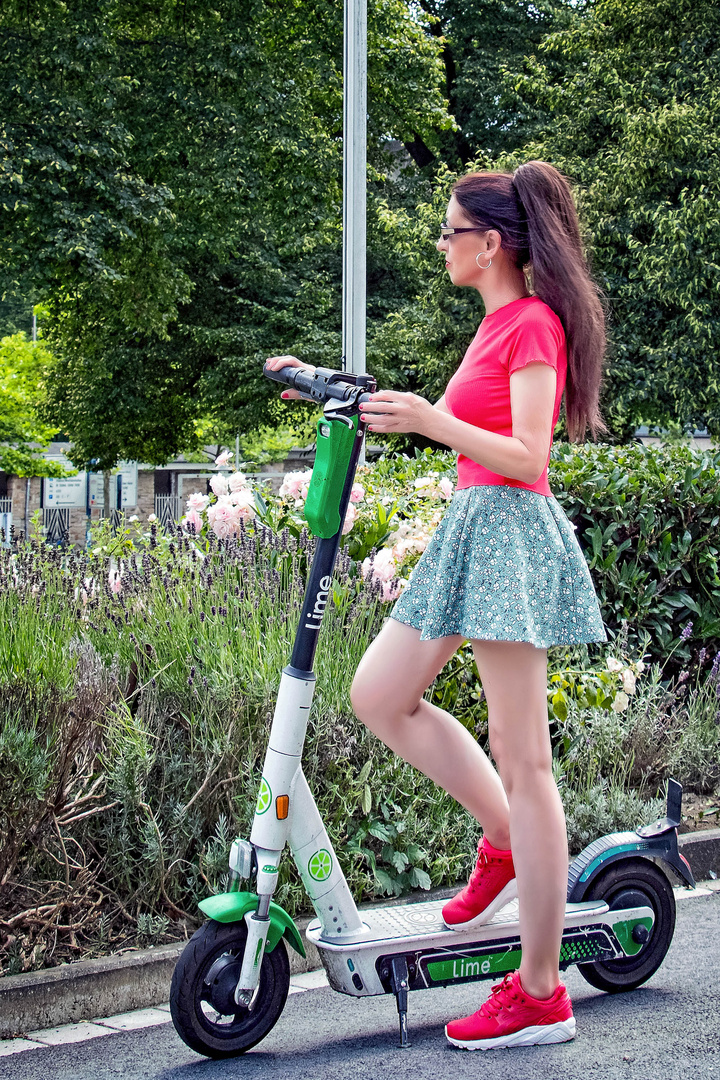 E-Scooter - Beate Stroehlein