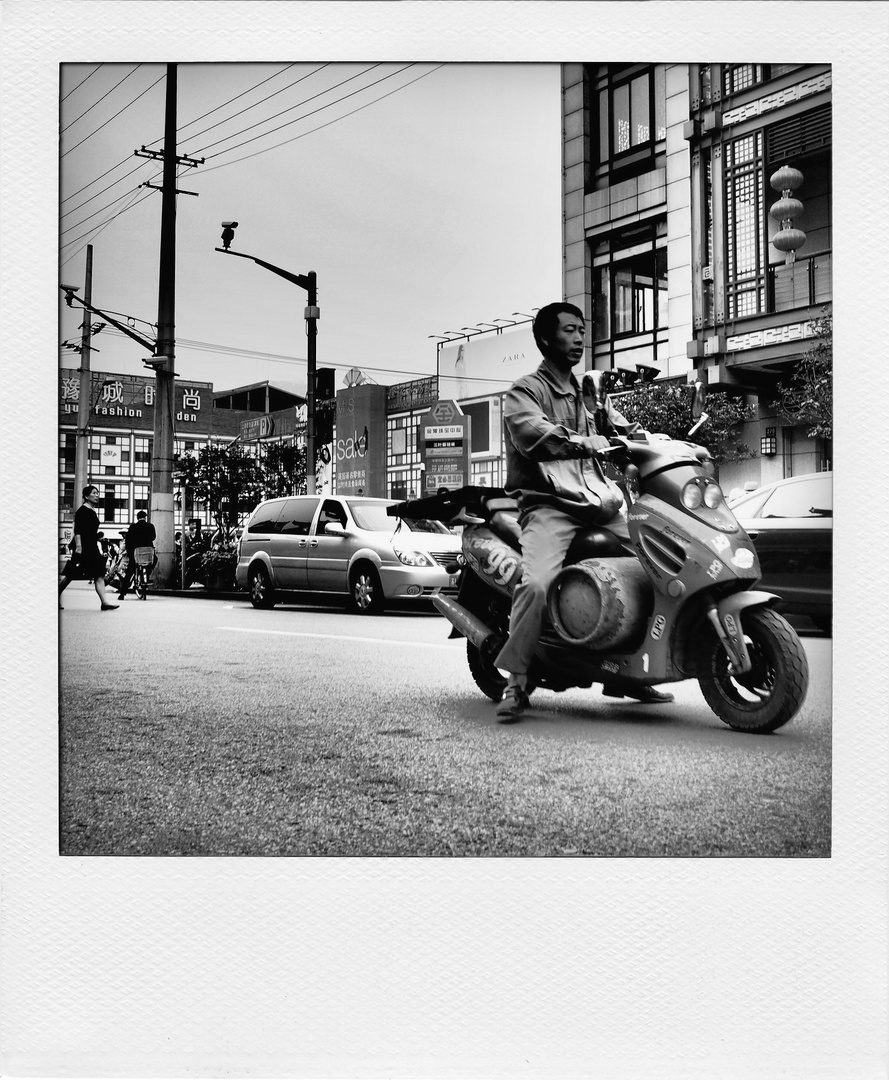 e-scooter riding in Suzhou III