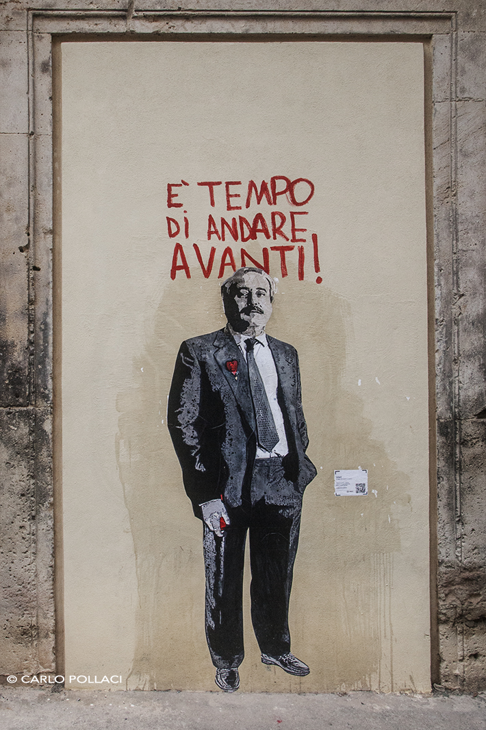 E' tempo di andare avanti (Murals in memory of Giovanni Falcone)