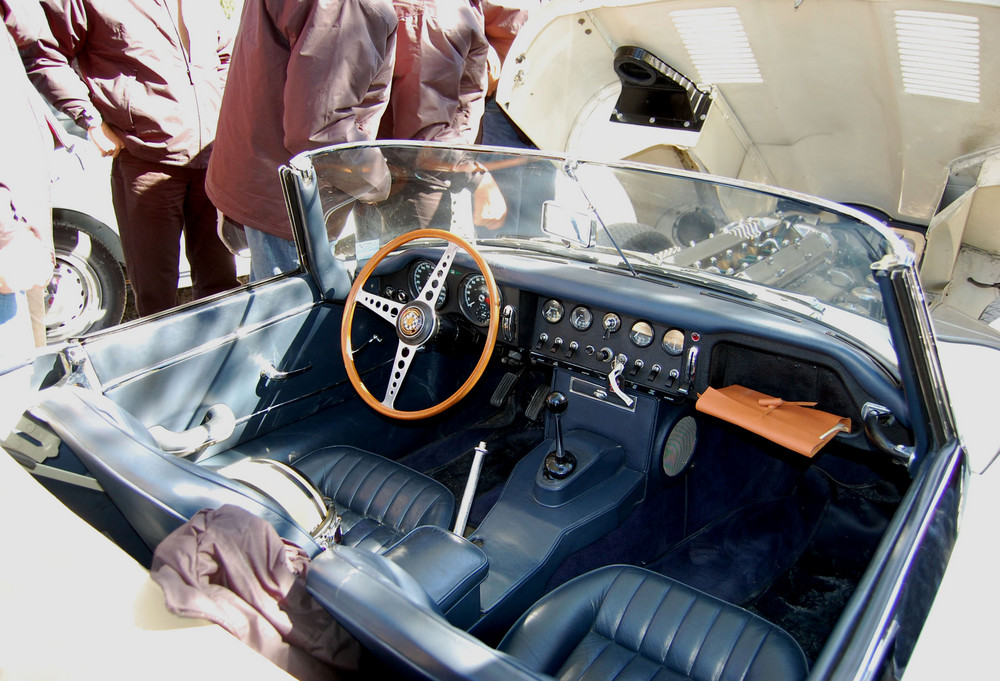 E-Type Cabrio Cockpit