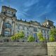 Reichstagsgebude im Sommer