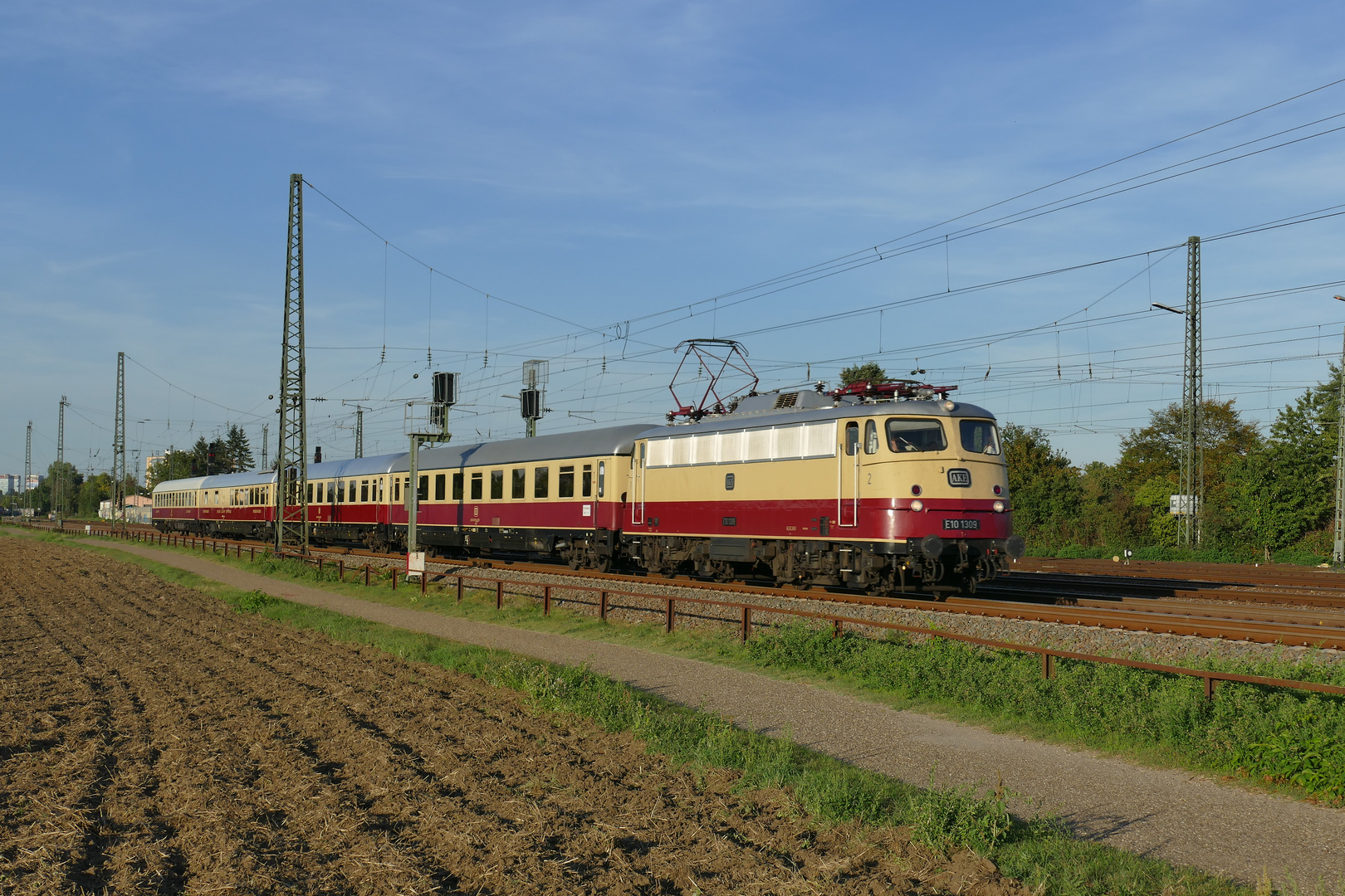 E10 1309 bei Lu-Rheingönheim