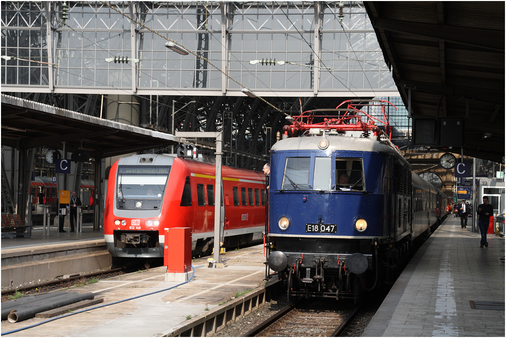 E18 047 in Franfurt Hbf