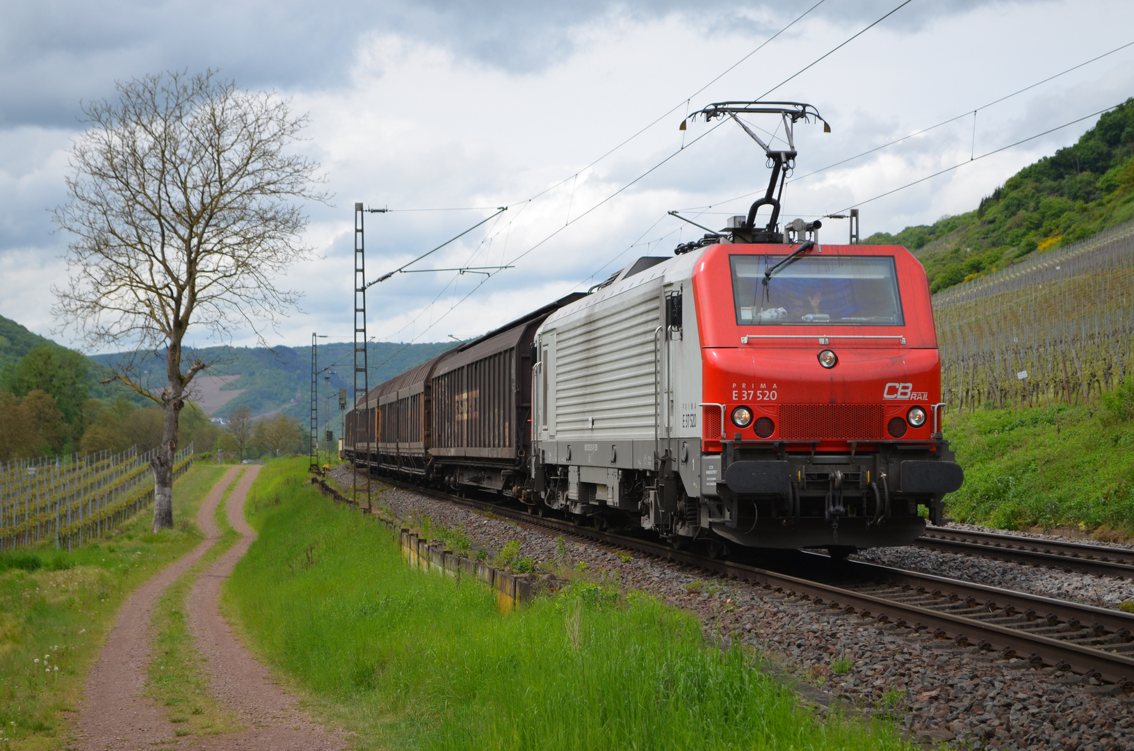 E37 520 im Moseltal