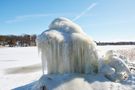 The ice art on Helsinki by Raimo Ketolainen