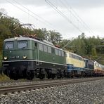 E40 128 auf der Heimfahrt