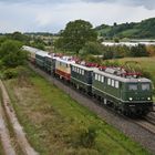 E40 128 mit dem Museumszug nach Basel