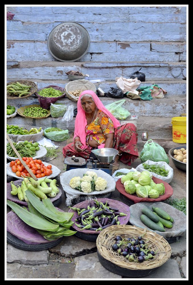 Couleurs de marché au Rajasthan de FABIO93 