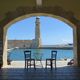 Blick auf den Leuchtturm von Rethymnon / Kreta