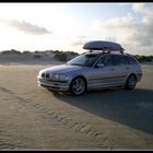 E46 touring am Strand