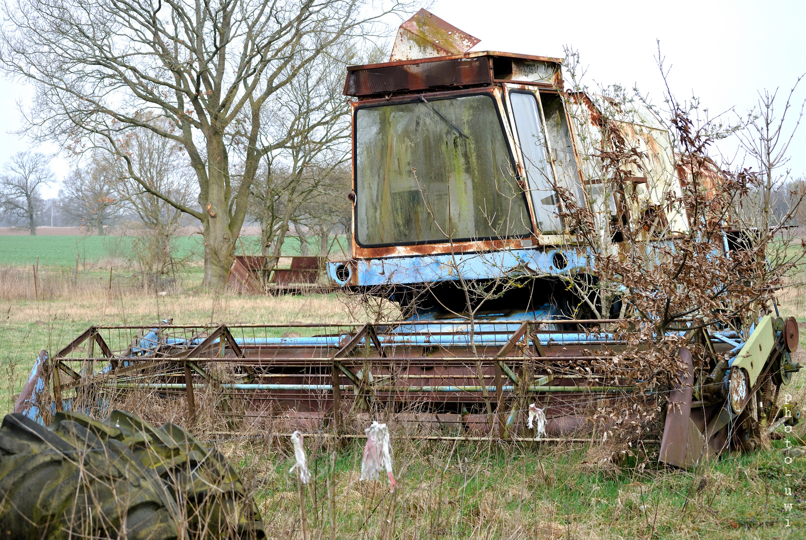 E512 Mähdrecher Fortschritt .