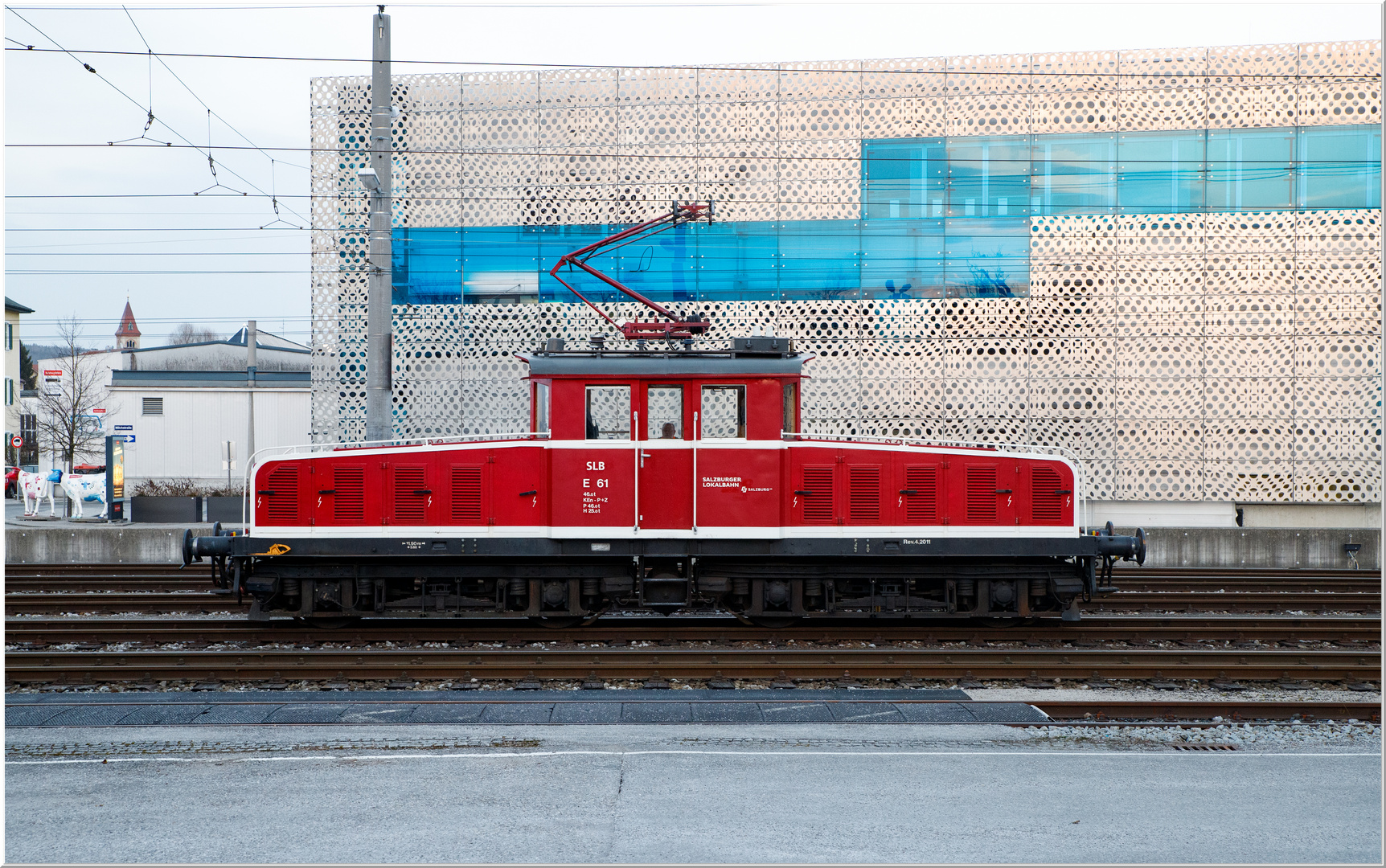 E61 Elektrische Lokomotive der Salzburger Lokalbahn