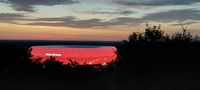 Allianz Arena kurz nach Sonnenuntergang  by Christian Kubitsch