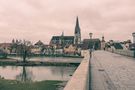 Regensburg - Über die steinerne Brücke von Rubbersch