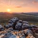 Sonnenuntergang - Schsische Schweiz