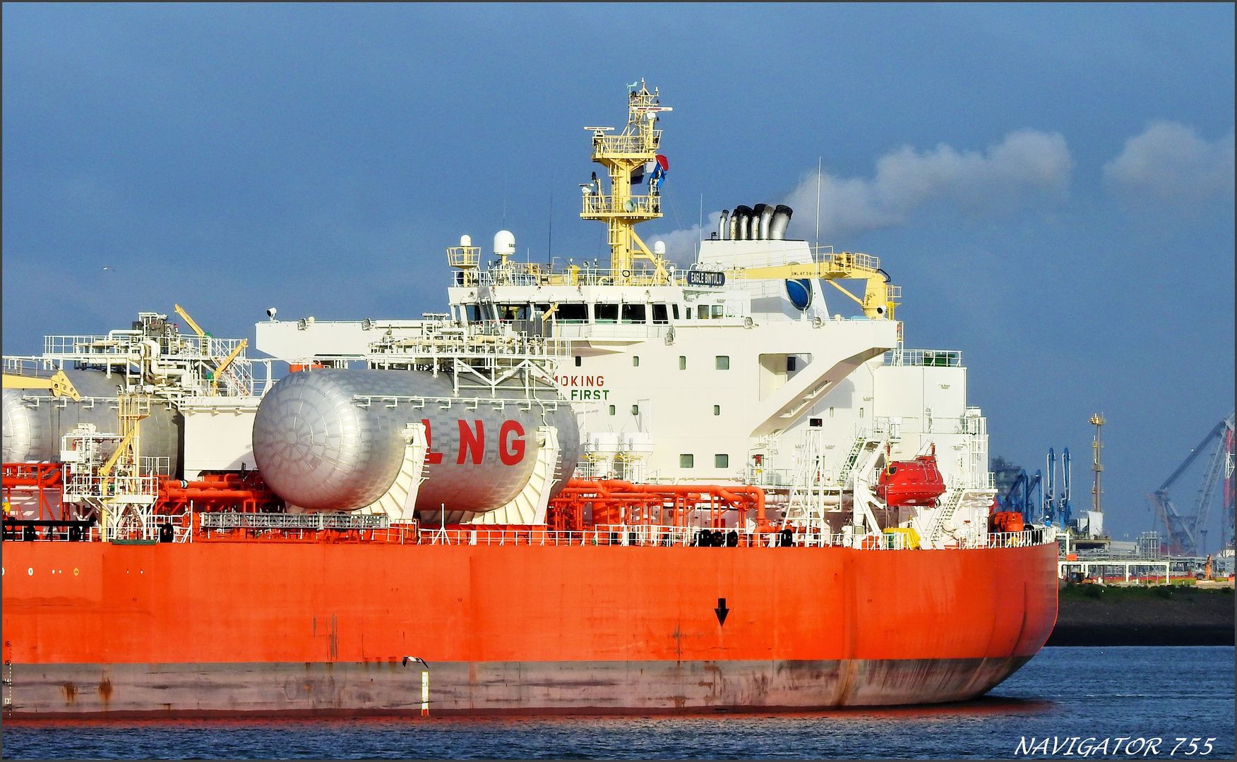 " EAGLE BINTULU " Oil Tanker, Rotterdam, Beercanal.