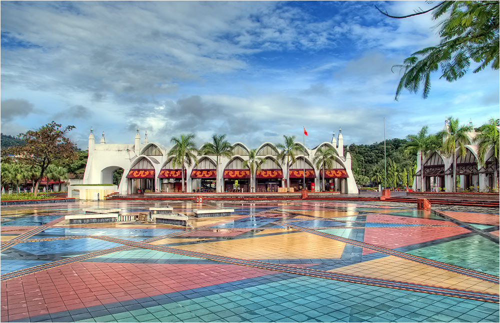 Eagle Square in Kuah town