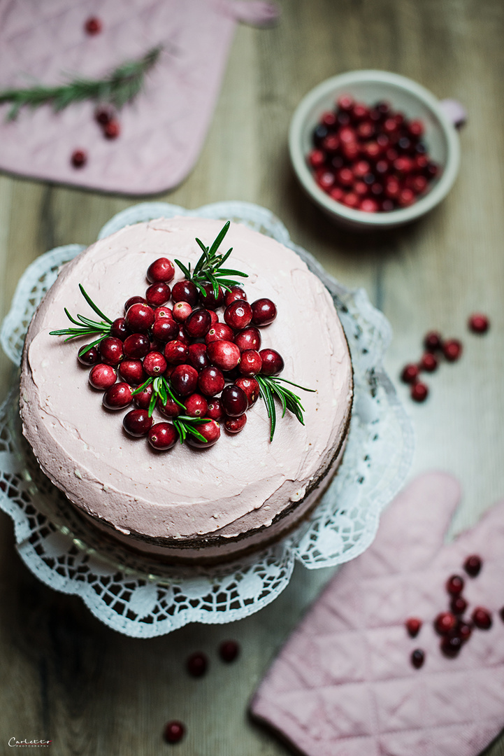 Earl Grey Torte mit Grantnschleck