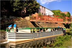 Early Autumn Golden Hour on the C&O Canal - A Georgetown Impression