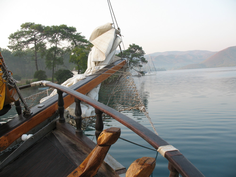 early in the morning ( Bodrum Bay )