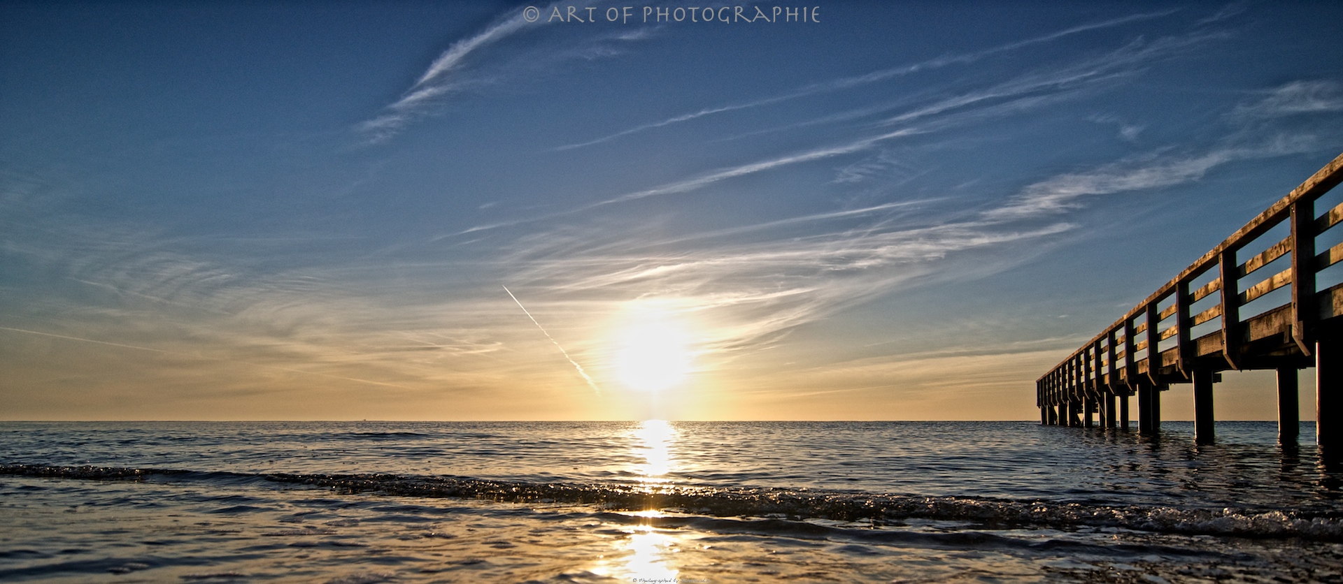 Early In The Morning On The Beach