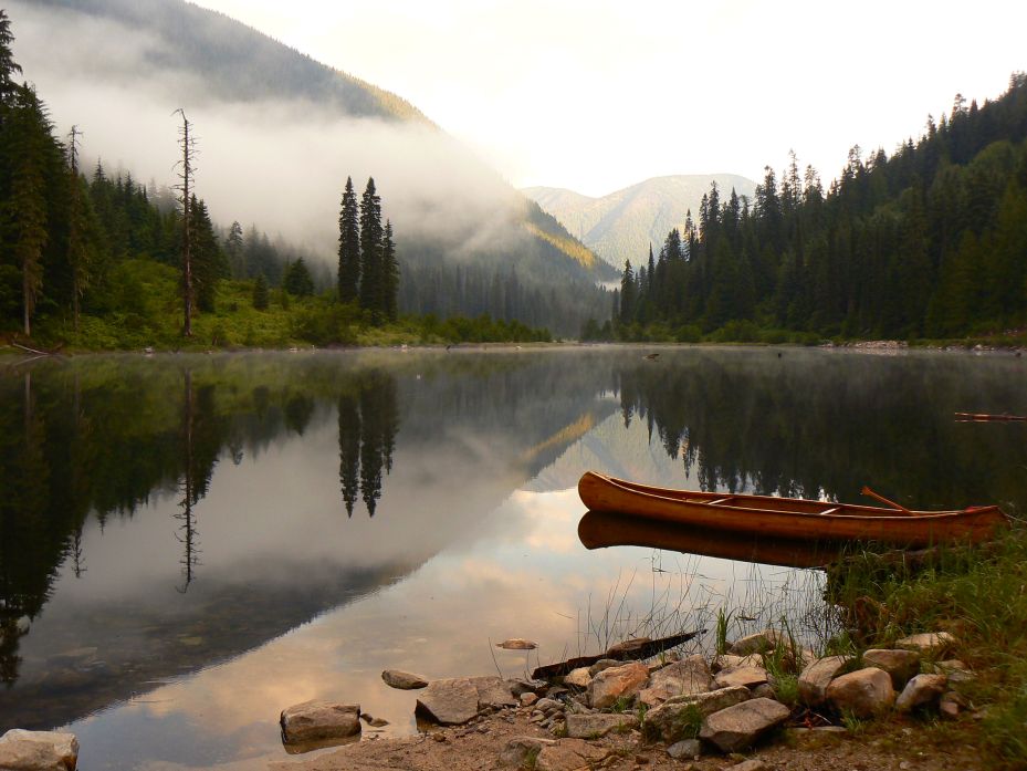 Early morning at Six Mile Lakes