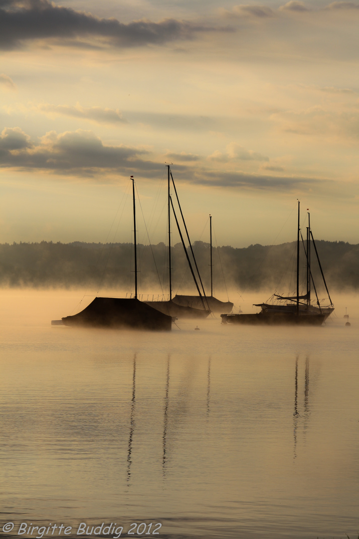 Early morning at Starnberger See, Germany