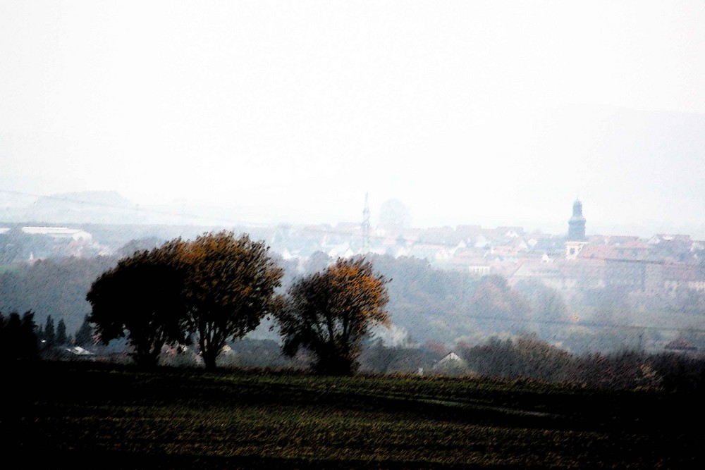 Early morning fog