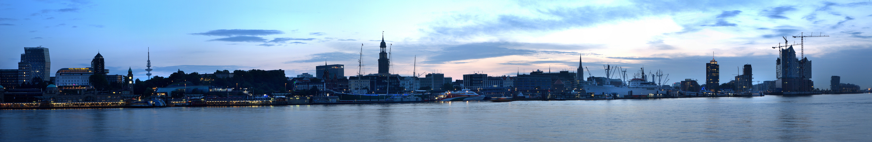 Early Morning Hafen Hamburg
