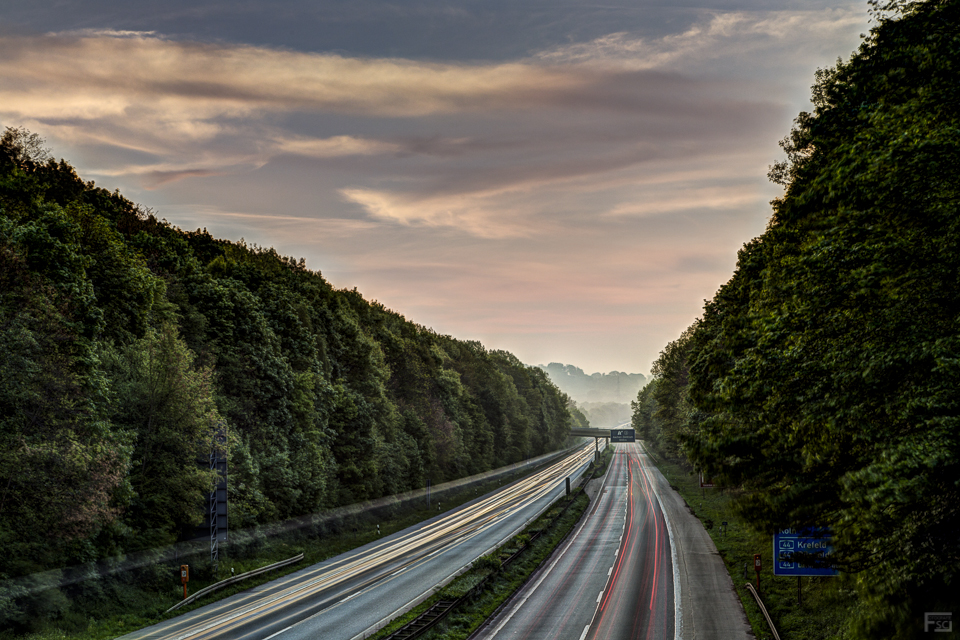 Early Morning Highway