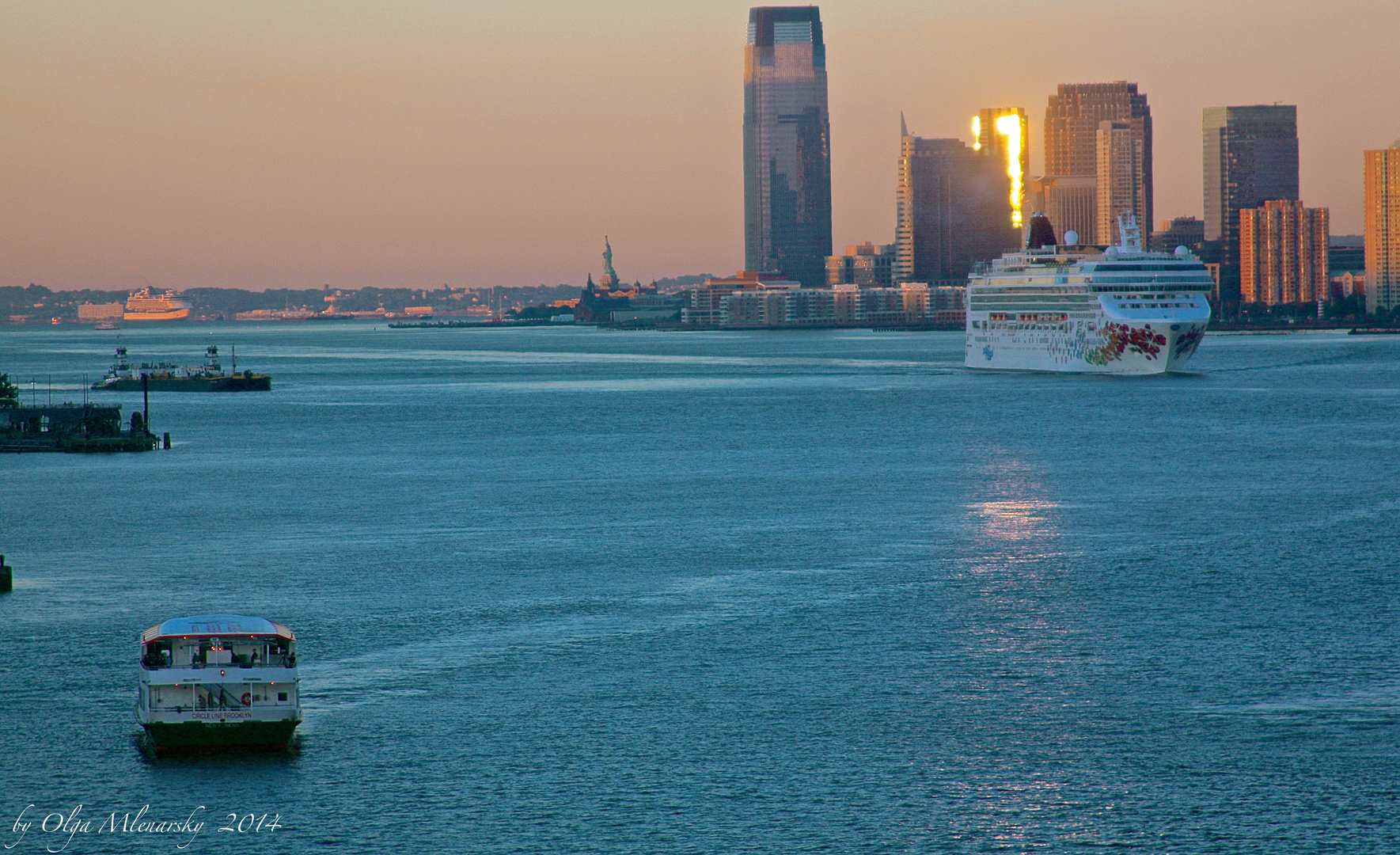 Early morning, Hudson..