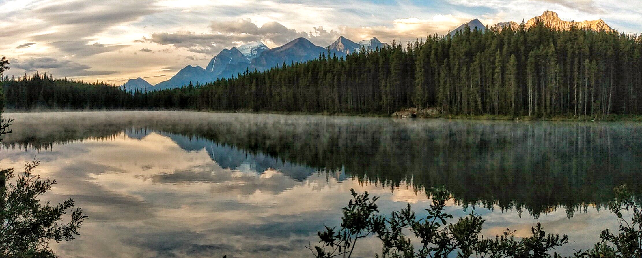 Early morning in Canada