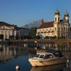 Early morning in Lucerne