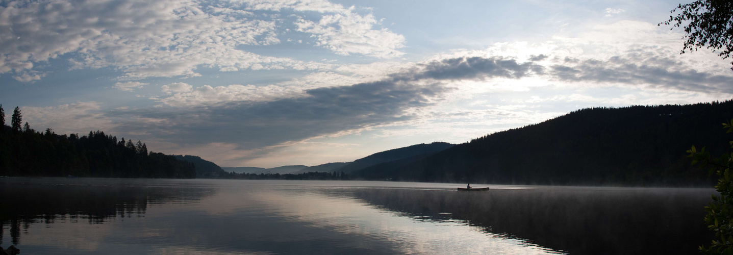 Early morning lake titisee