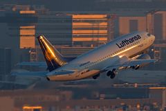 Early Morning Lufthansa Departure