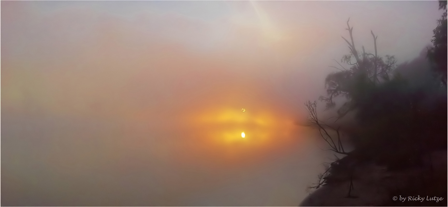 ** Early Morning Mist on the River ** 