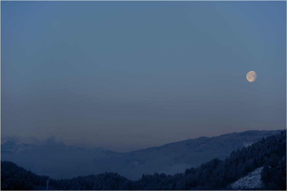 Early Morning Moon