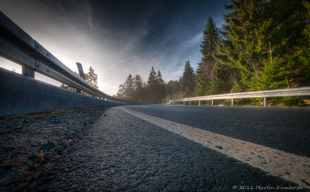 early morning on Harzer Racetrack