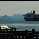 early morning on Hurtigruten