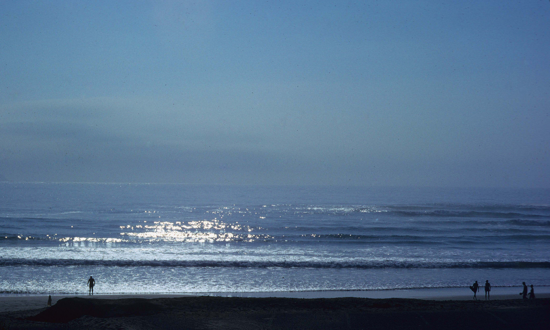 Early morning on the beach