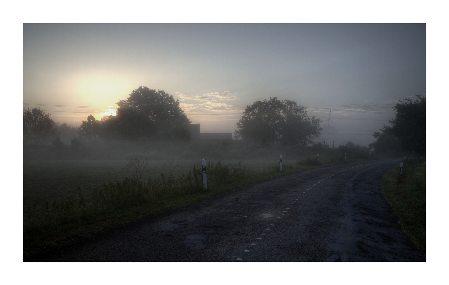 early morning street