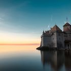 Early Sunset at the Château de Chillon