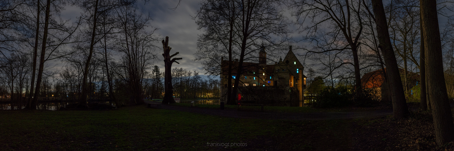 Earth hour an der Burg Vischering 