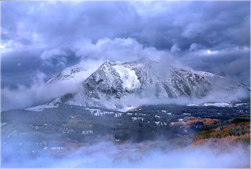 East Beckwith Mountain - Der erste Blick